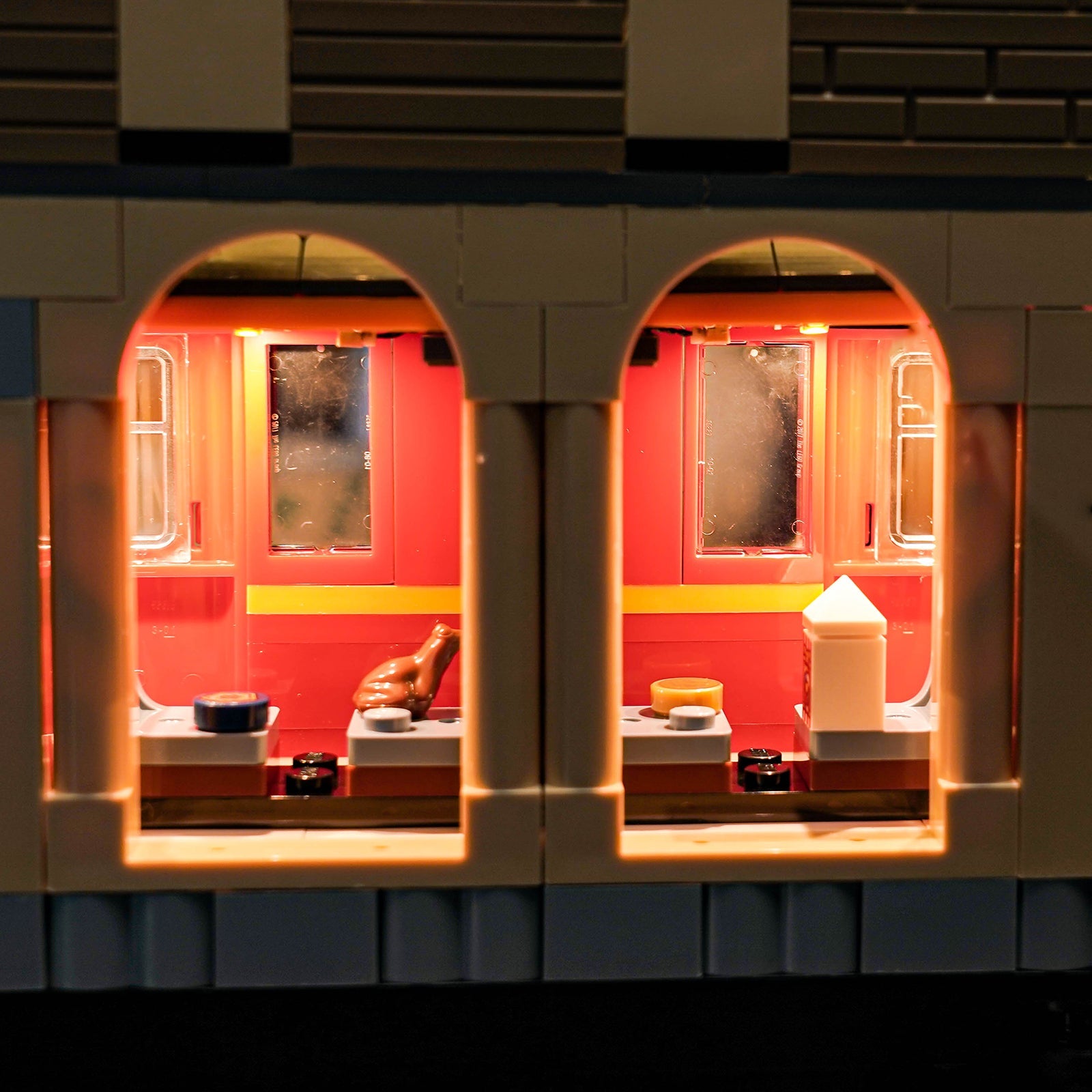 LED-beleuchtungsset für LEGO® Harry Potter Book Nook: Hogwarts™ Express 76450