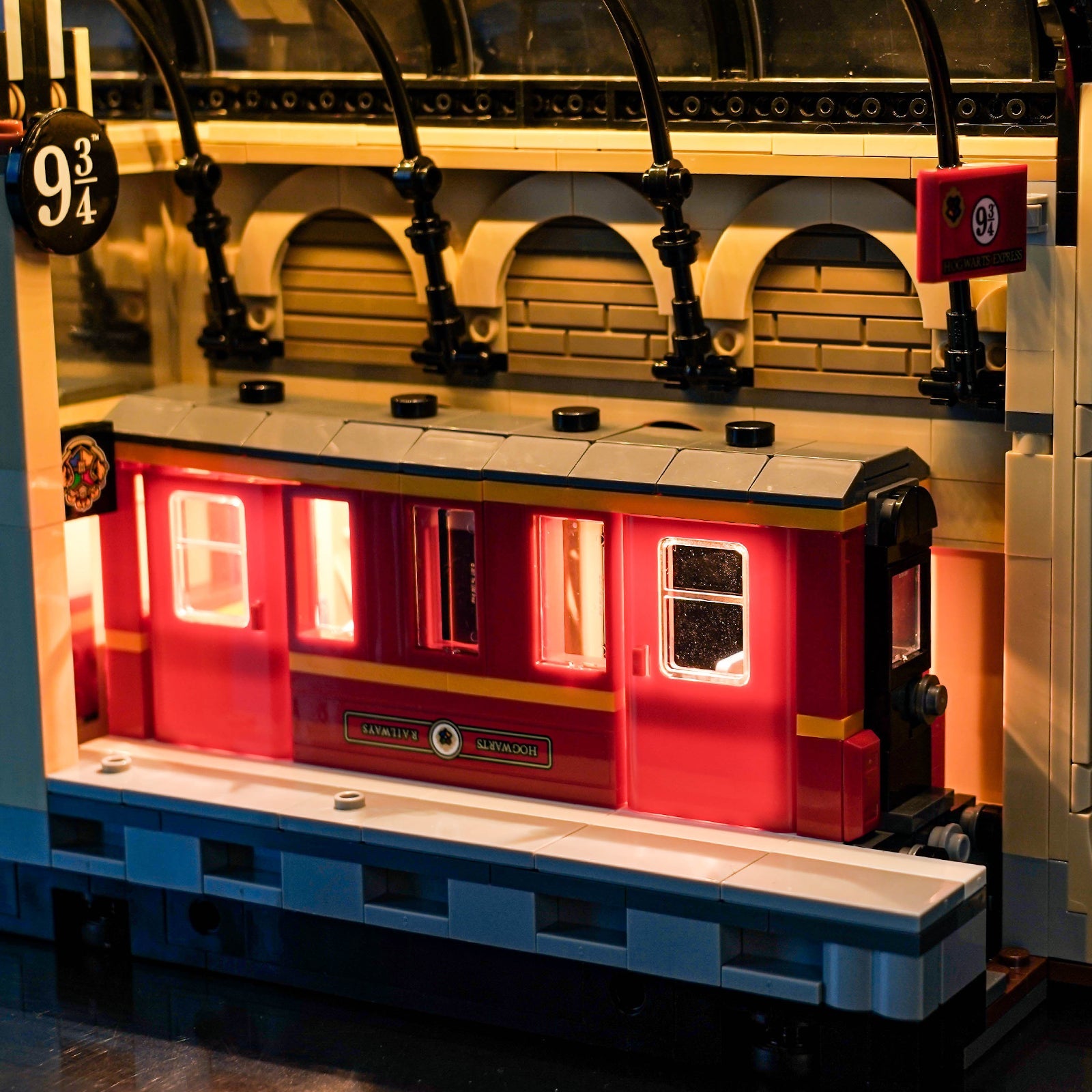 LED-beleuchtungsset für LEGO® Harry Potter Book Nook: Hogwarts™ Express 76450