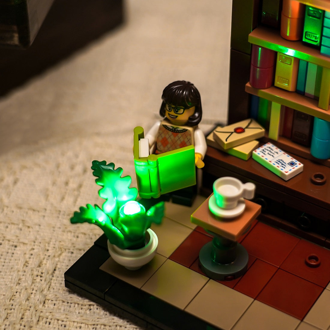 LED-beleuchtungsset für LEGO® Ideas Books Are My Passion 40698