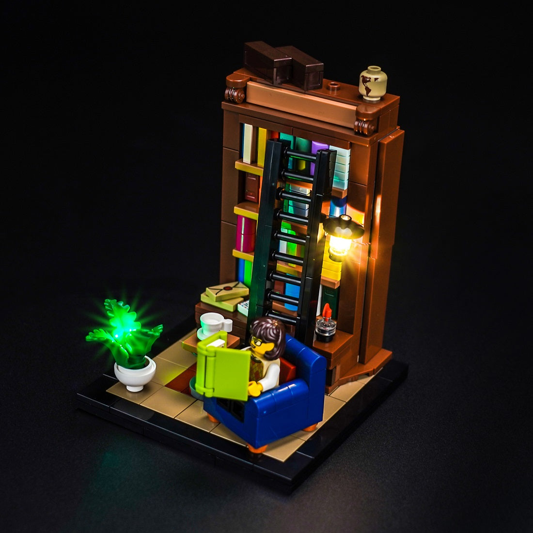 LED-beleuchtungsset für LEGO® Ideas Books Are My Passion 40698