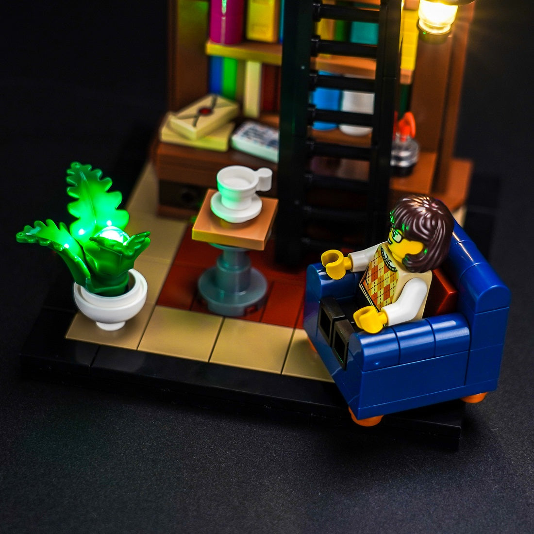 LED-beleuchtungsset für LEGO® Ideas Books Are My Passion 40698