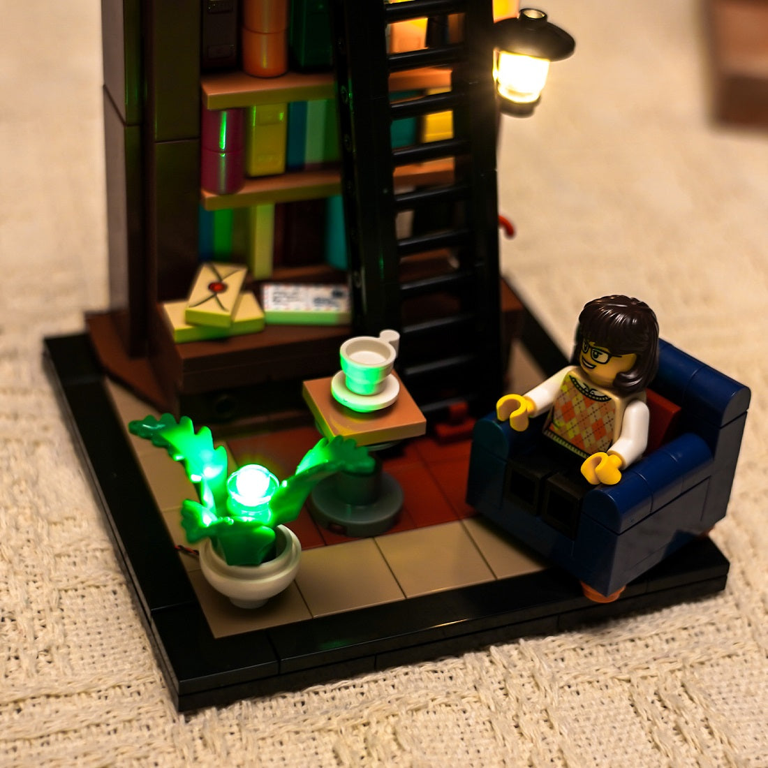 LED-beleuchtungsset für LEGO® Ideas Books Are My Passion 40698