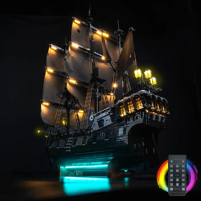 LED Beleuchtungsset für LEGO® Icons Captain Jack Sparrows Piratenschiff (10365)