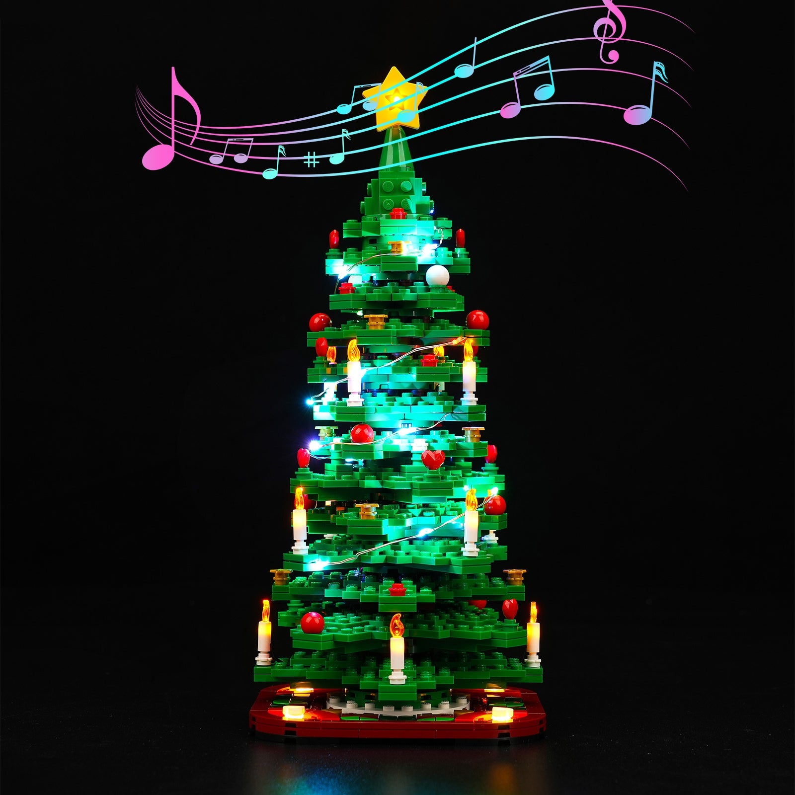 LED-Beleuchtungsset für LEGO® Weihnachtsbaum (40573)