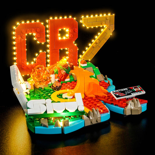 LED-Beleuchtungsset für LEGO® Editions Cristiano Ronaldo – Fußball-Highlights 43012 (Elite Edition)