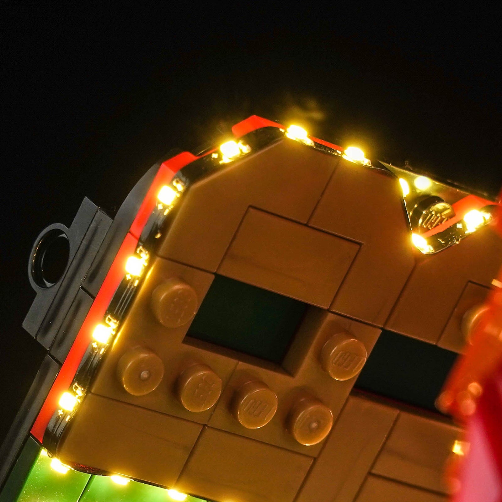 LED-belysningssæt til LEGO® Editions Cristiano Ronaldo – Fodboldlegende 43016 (GOAT Edition)