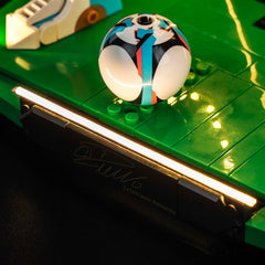 LED-belysningssæt til LEGO® Editions Cristiano Ronaldo – Fodboldlegende 43016 (GOAT Edition)