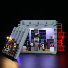 LED-Beleuchtungsset für LEGO® Marvel Daily Bugle 76178 Fernbedienungs-Version