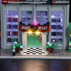 LED-Beleuchtungsset für LEGO® Marvel Daily Bugle 76178 Fernbedienungs-Version