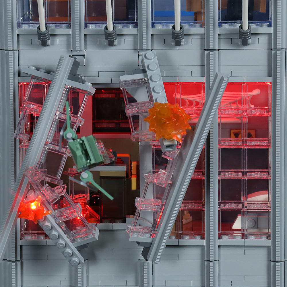 LED-Beleuchtungsset für LEGO® Marvel Daily Bugle 76178 Fernbedienungs-Version