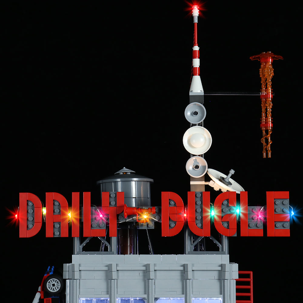 LED-Beleuchtungsset für LEGO® Marvel Daily Bugle 76178 Fernbedienungs-Version