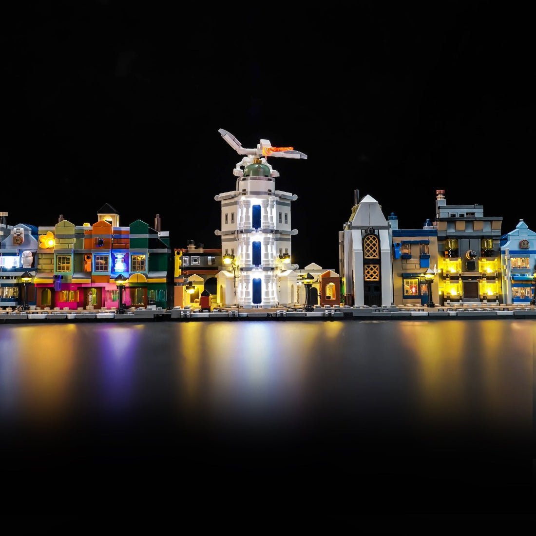 LED-beleuchtungsset für LEGO® Harry Potter Diagon Alley™ Wizarding Shops 76444