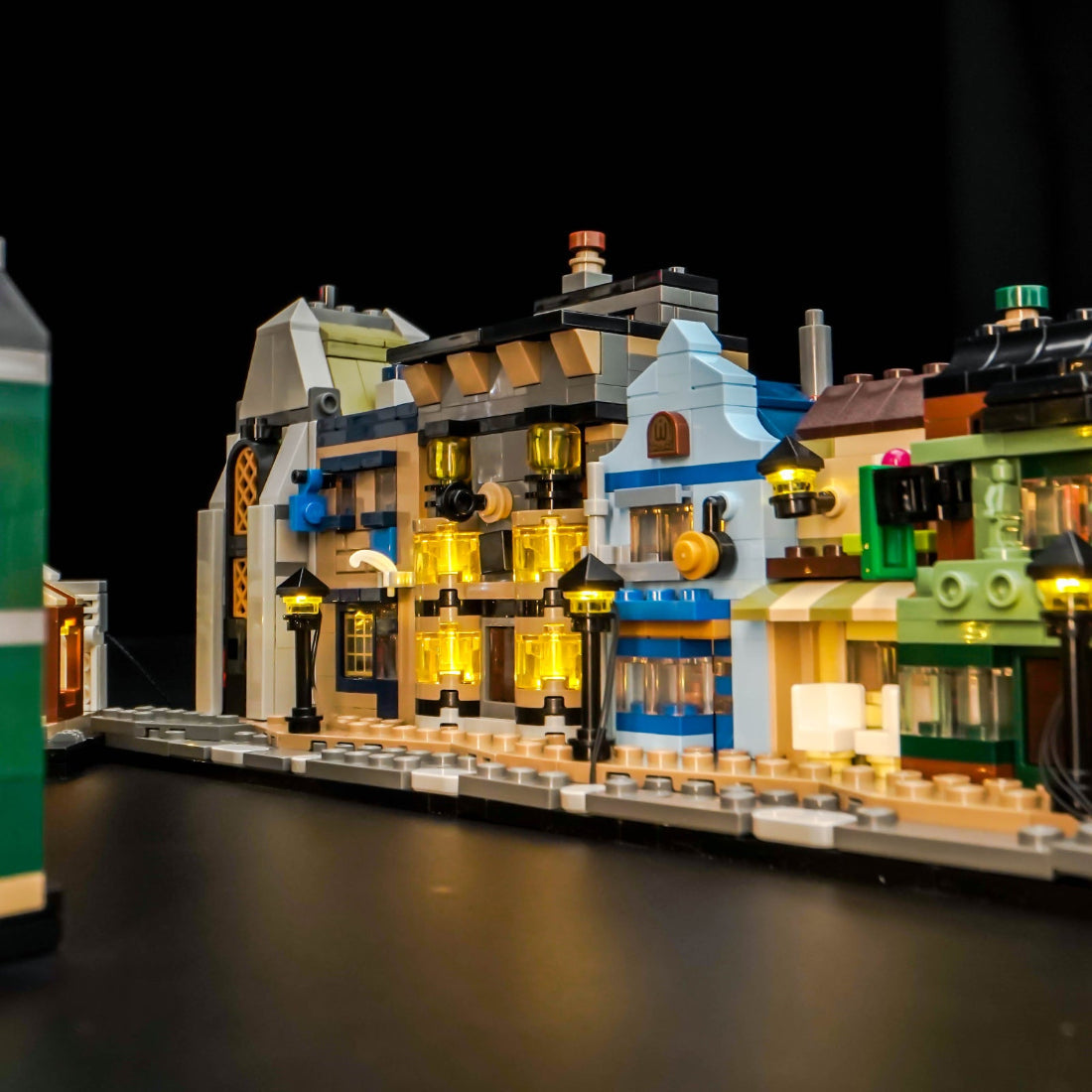 LED-beleuchtungsset für LEGO® Harry Potter Diagon Alley™ Wizarding Shops 76444