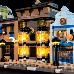 LED-beleuchtungsset für LEGO® Harry Potter Diagon Alley™ Wizarding Shops 76444