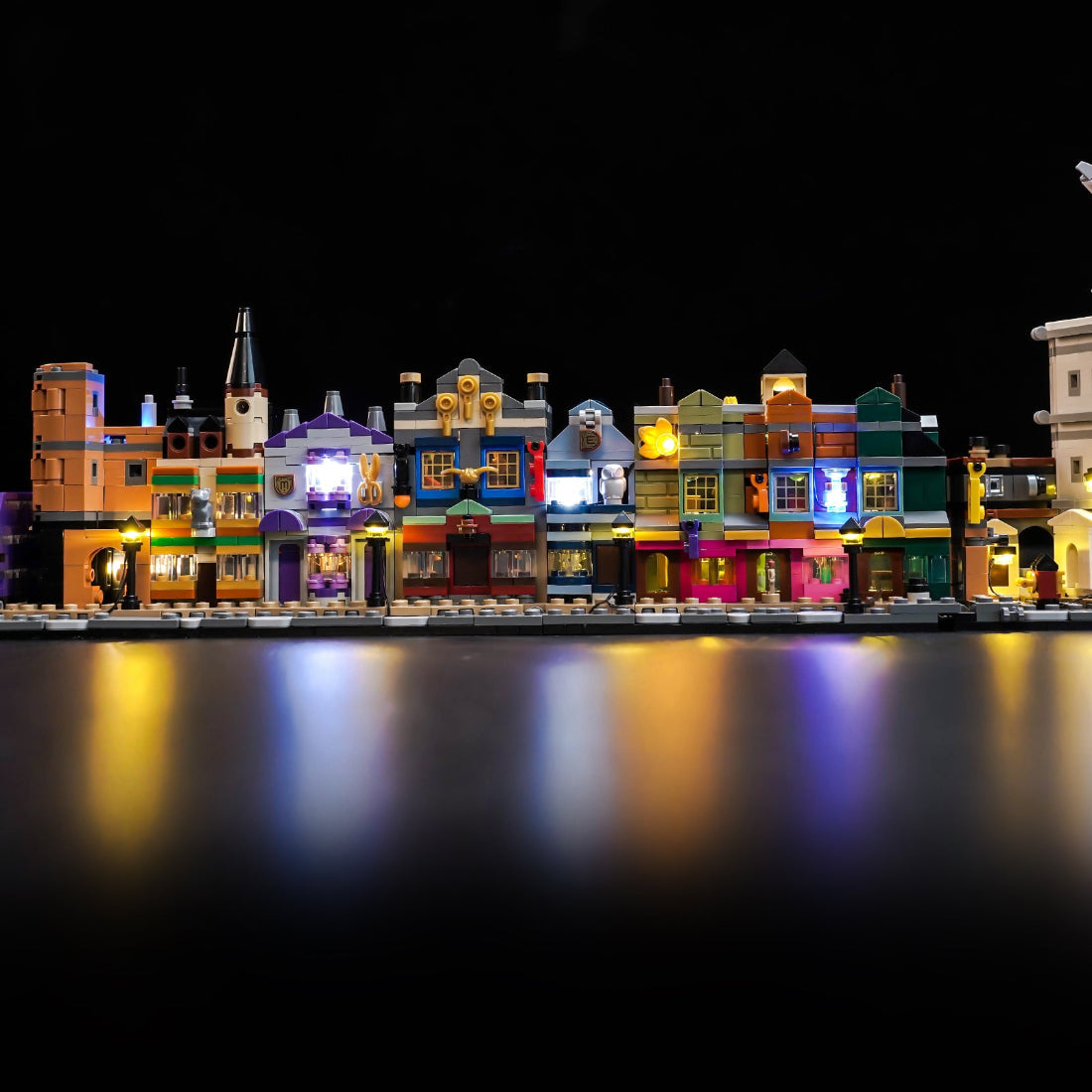 LED-beleuchtungsset für LEGO® Harry Potter Diagon Alley™ Wizarding Shops 76444
