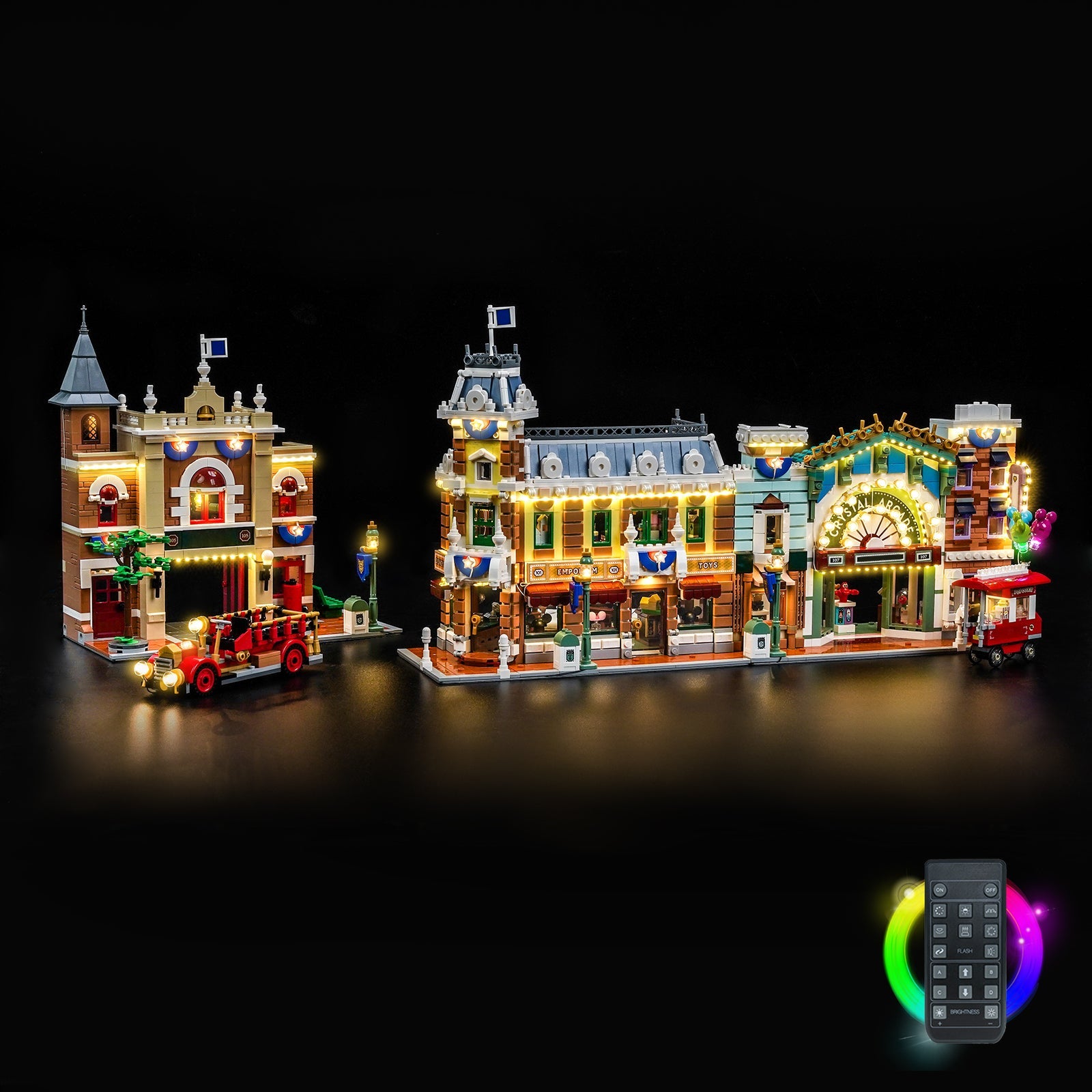 Bricklightlab Kit de luces para LEGO Disney Main Street, EE. UU. 43302