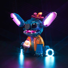 LED-beleuchtungsset für LEGO® Disney Stitch 43249