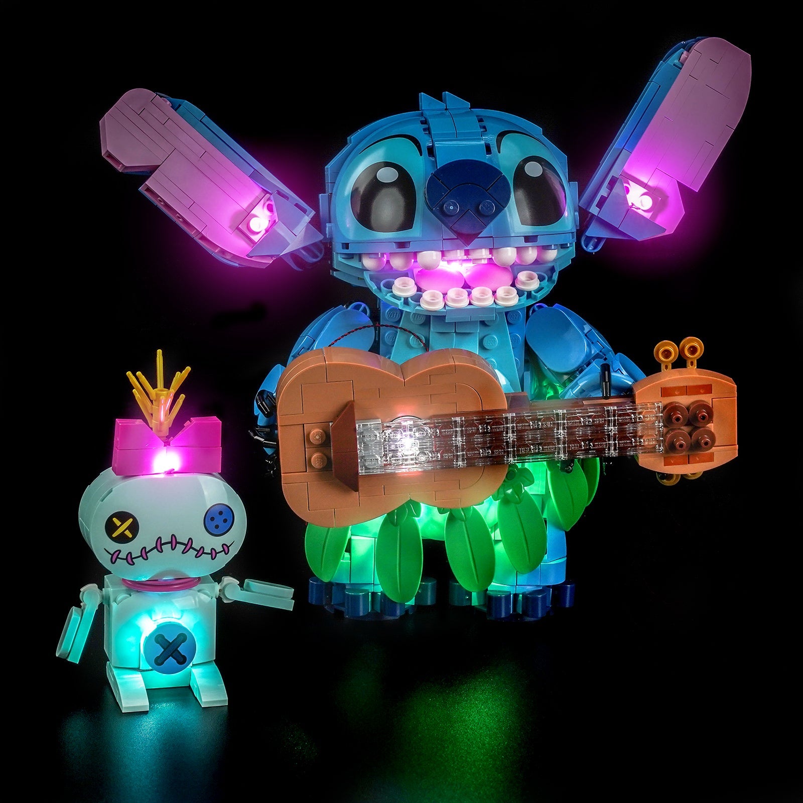 LED-Beleuchtungsset für LEGO® Disney Stitch & Scrump 43296 (Elite Edition)