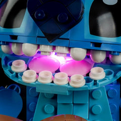 LED-Beleuchtungsset für LEGO® Disney Stitch & Scrump 43296 (Elite Edition)
