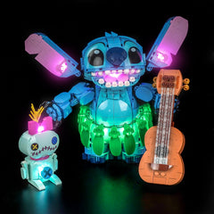 LED-Beleuchtungsset für LEGO® Disney Stitch & Scrump 43296 (Elite Edition)