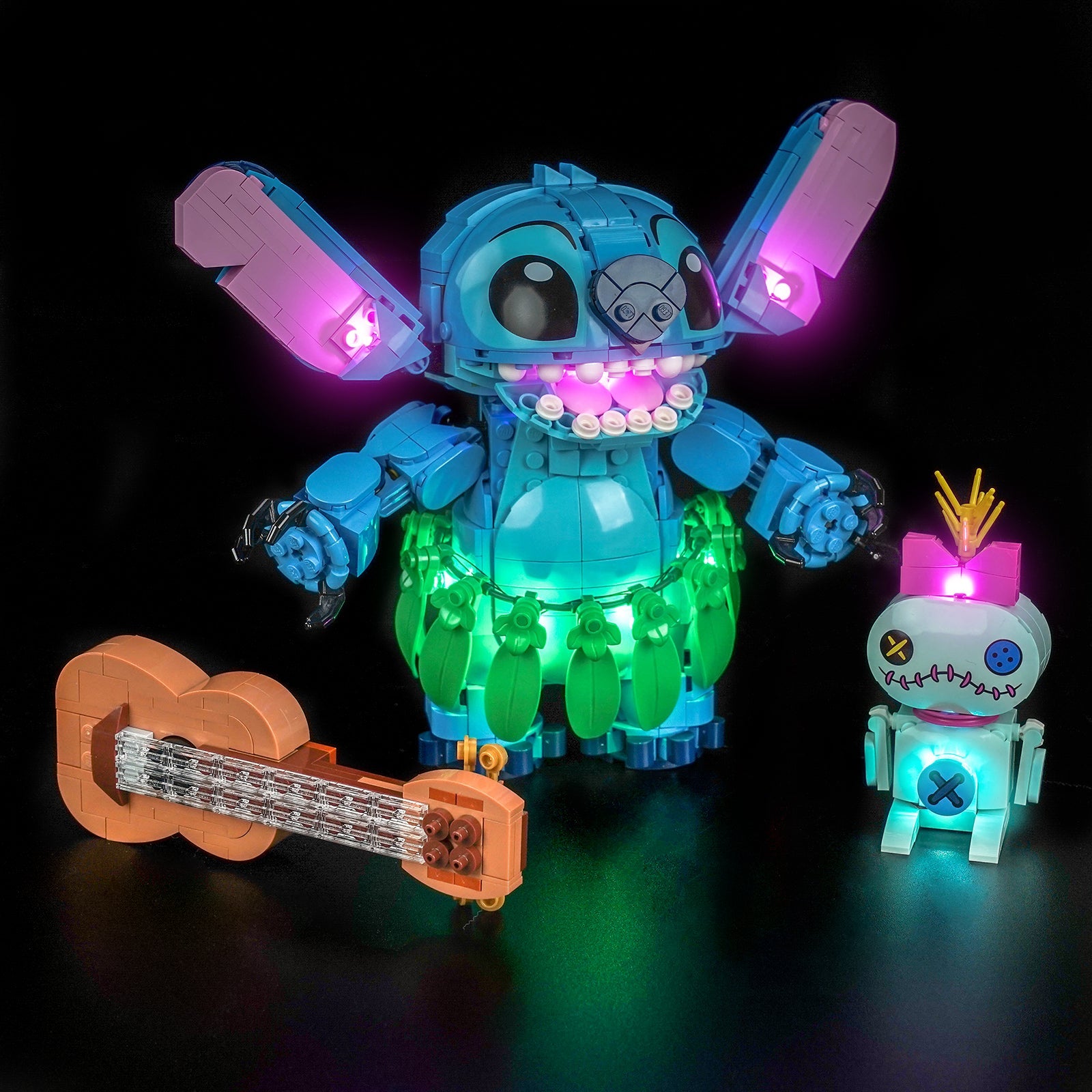 LED-Beleuchtungsset für LEGO® Disney Stitch & Scrump 43296 (Elite Edition)