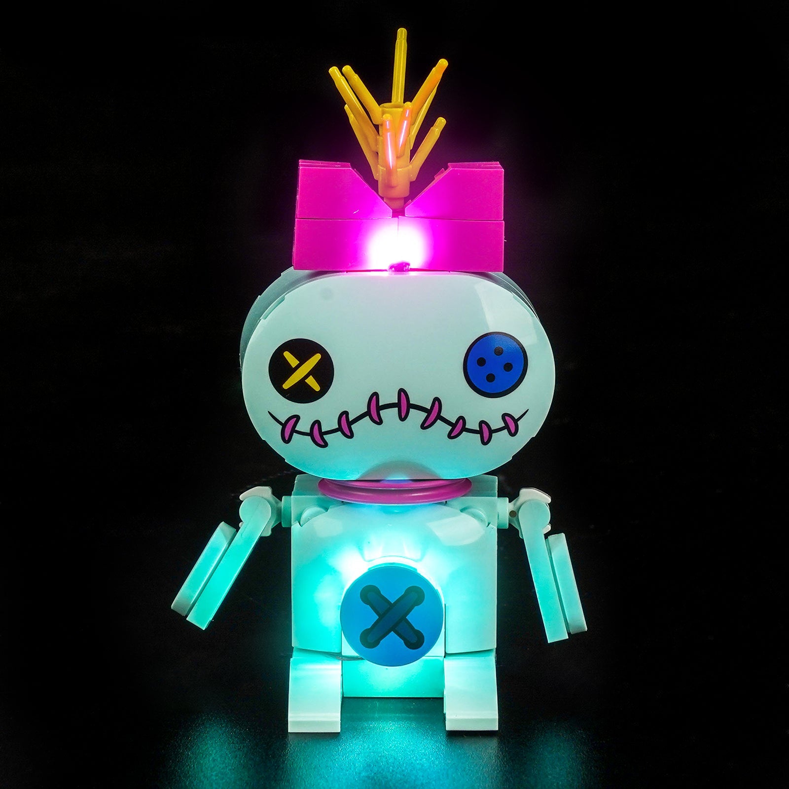 LED-Beleuchtungsset für LEGO® Disney Stitch & Scrump 43296 (Elite Edition)