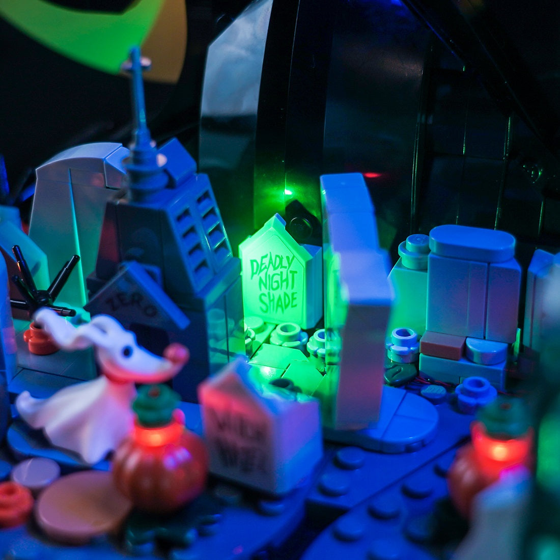 LED-Beleuchtungsset für LEGO® Ideas Disney Tim Burtons The Nightmare Before Christmas (21351)