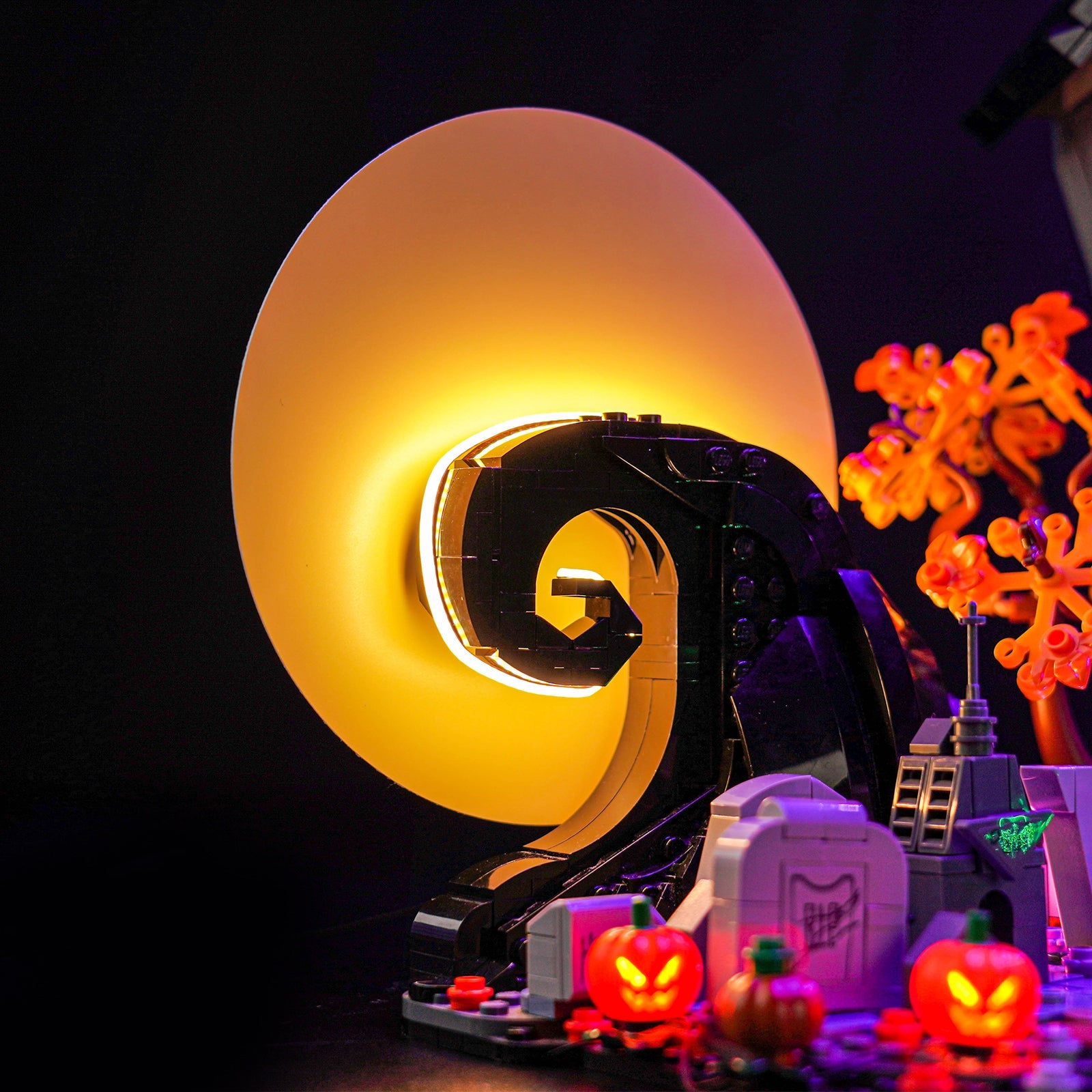 LED-beleuchtungsset für LEGO® Ideas Disney Tim Burton's The Nightmare Before Christmas 21351 (Version 2025)
