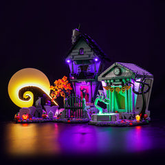 LED-beleuchtungsset für LEGO® Ideas Disney Tim Burton's The Nightmare Before Christmas 21351 (Version 2025)
