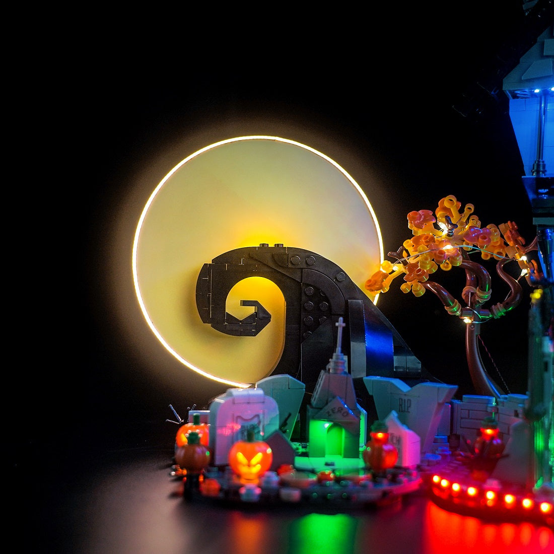 LED-Beleuchtungsset für LEGO® Nightmare Before Christmas – Plus-Version (21351)