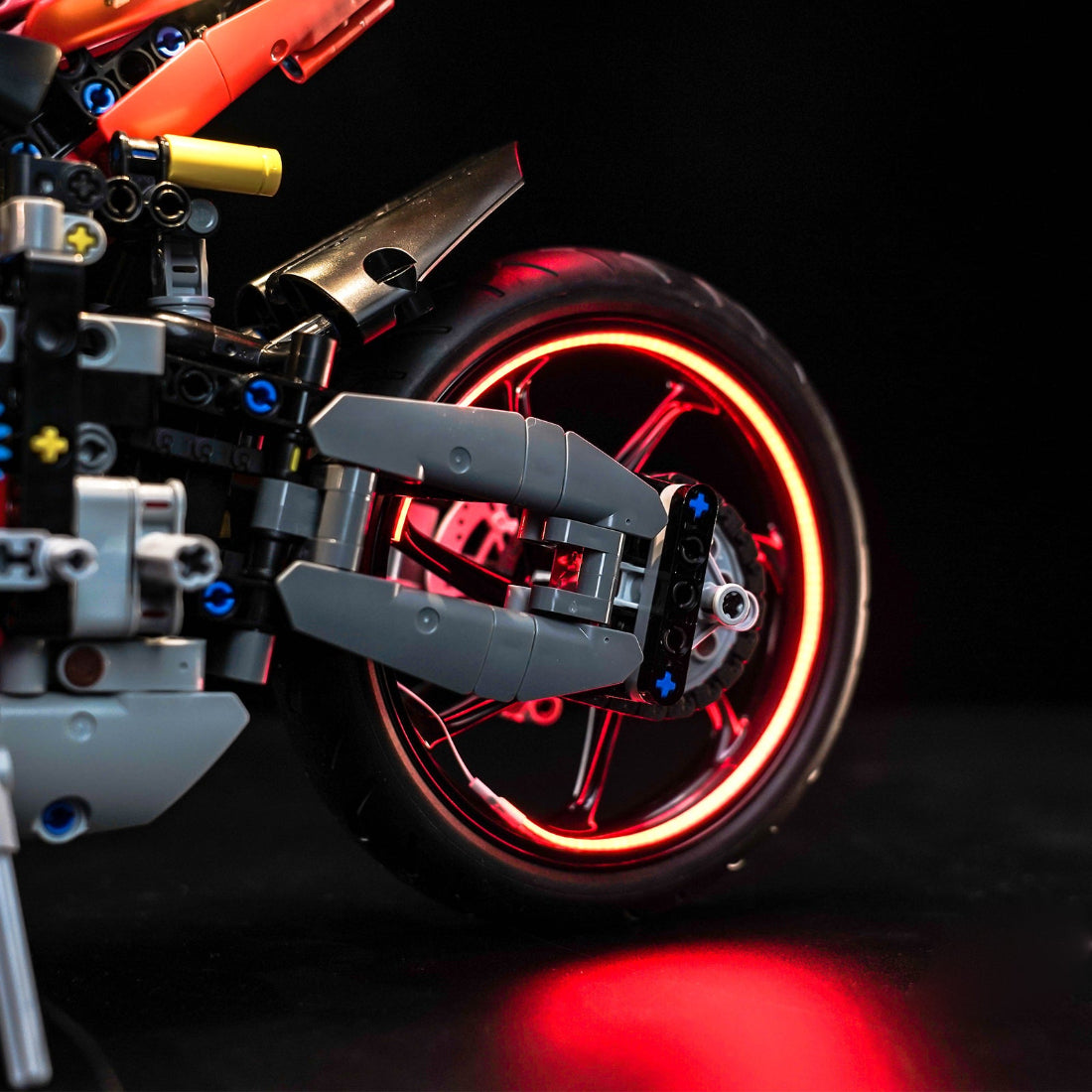 Juego de iluminación LED para LEGO® Technic Ducati Panigale V4 S 42202 versión de control remoto