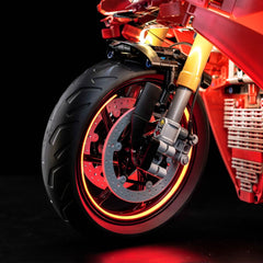 Juego de iluminación LED para LEGO® Technic Ducati Panigale V4 S 42202 versión de control remoto