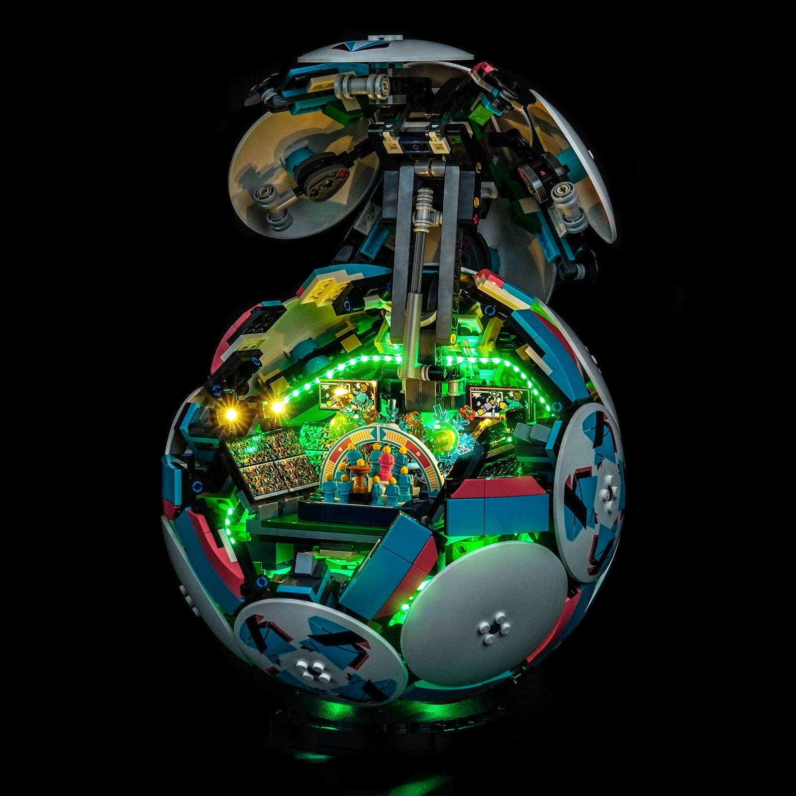 LED-belysningssæt til LEGO® Editions Fodbold – 43019 fjernbetjeningsversion