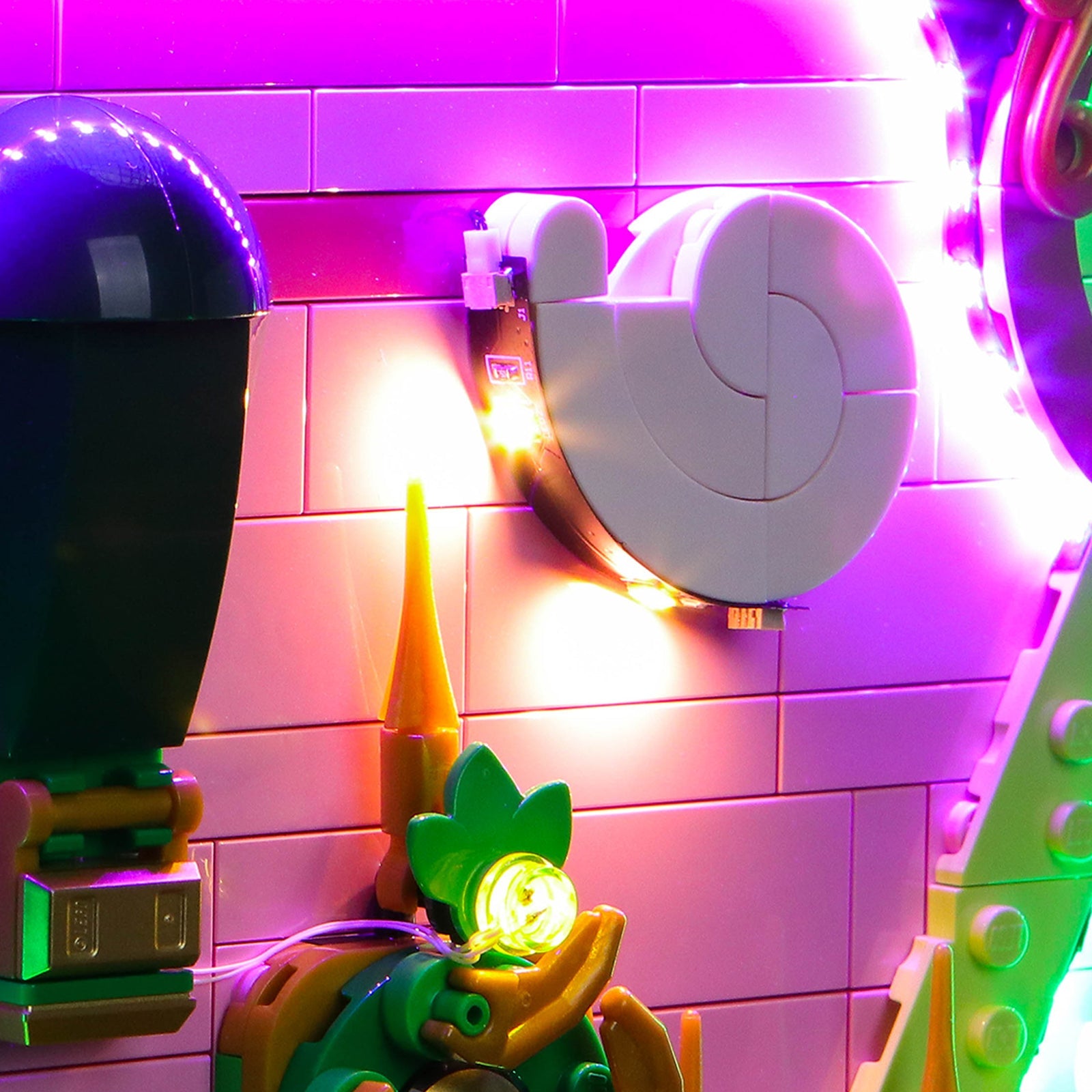 LED-beleuchtungsset für LEGO® Wicked Emerald City Wall Art 75685