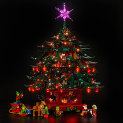 LED-Beleuchtungsset für LEGO® Icons Familien-Weihnachtsbaum (41843)