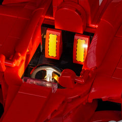 LED-belysningssæt til LEGO® Icons Ferrari F2004 & Michael Schumacher – 11375 fjernbetjeningsversion