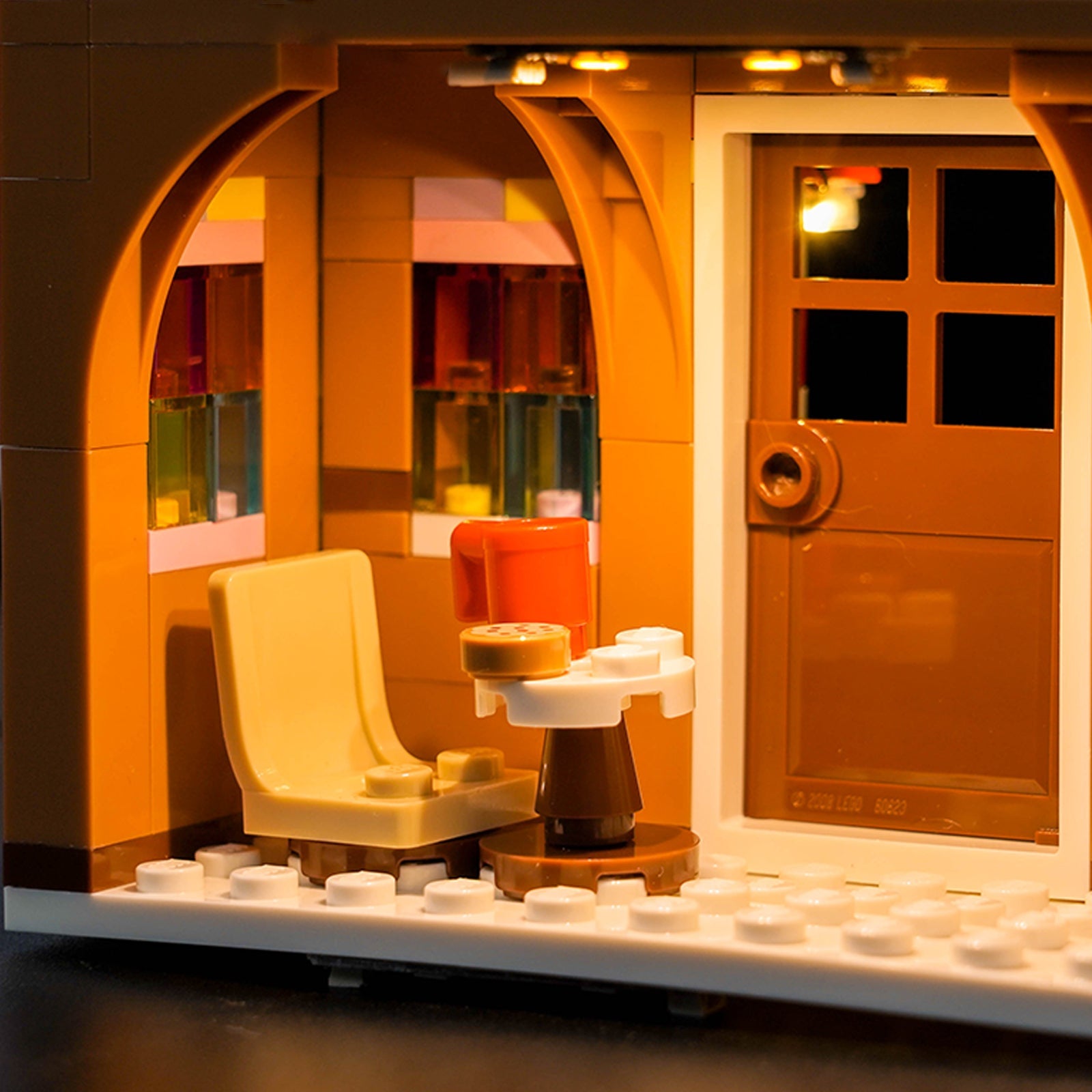 LED-beleuchtungsset für LEGO® Festive Gingerbread House 40809