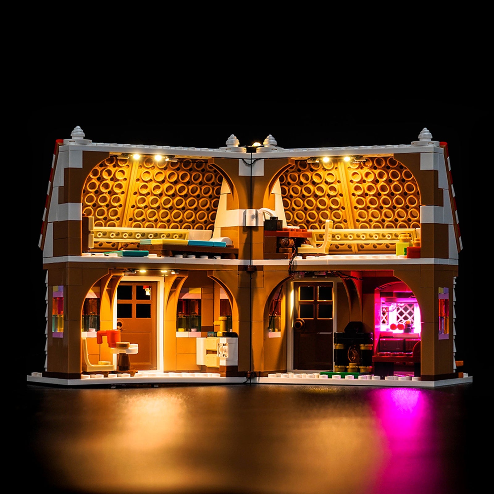 LED-beleuchtungsset für LEGO® Festive Gingerbread House 40809