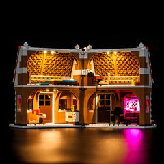 LED-beleuchtungsset für LEGO® Festive Gingerbread House 40809