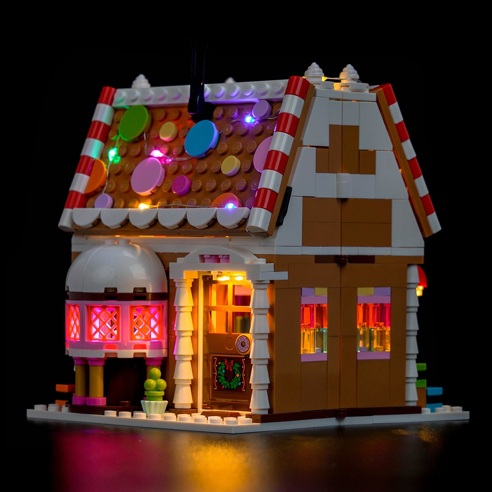 LED-beleuchtungsset für LEGO® Festive Gingerbread House 40809