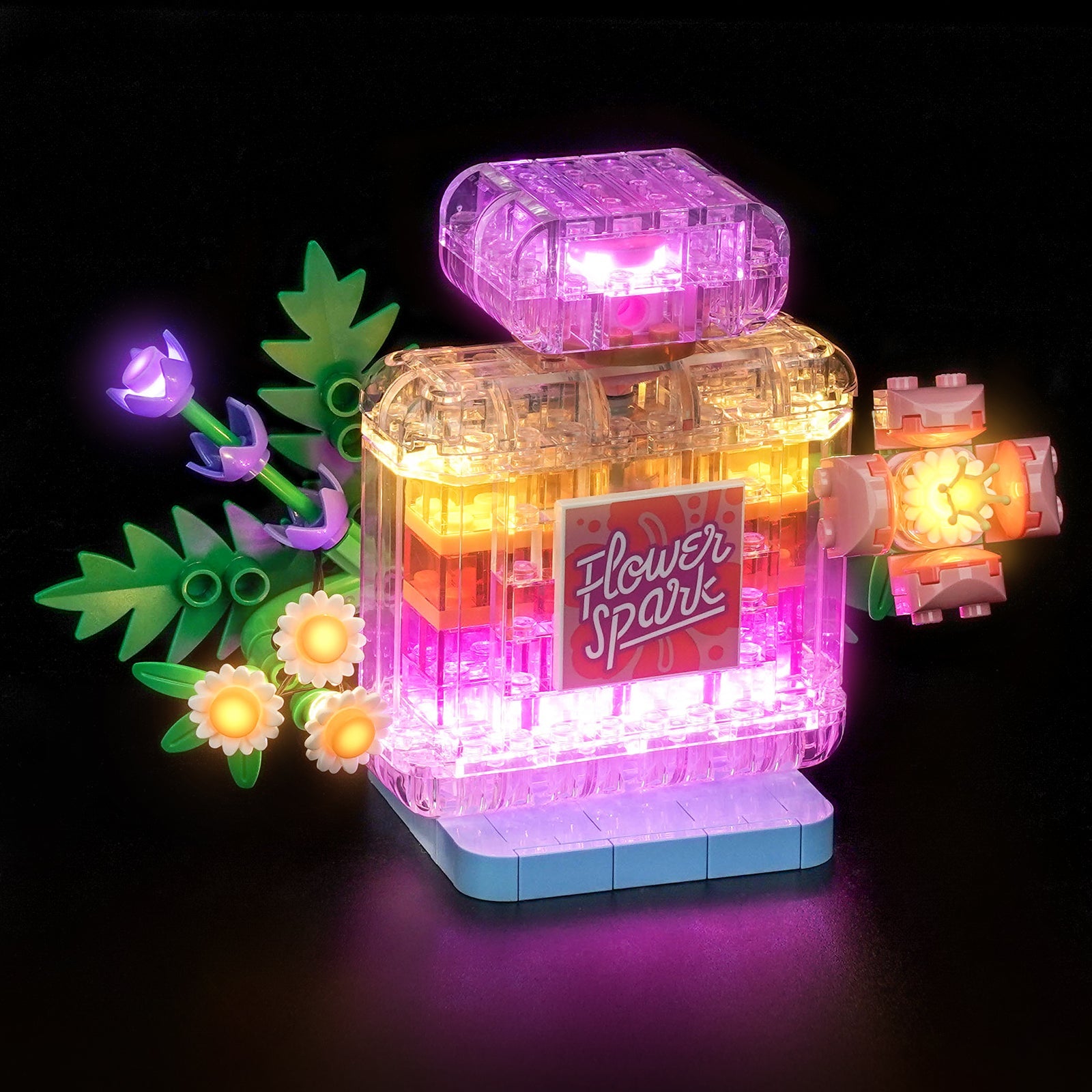 LED-Beleuchtungsset für LEGO® Creator 3-in-1 Blumendeko & Parfümflakon 31383 (Elite Edition)