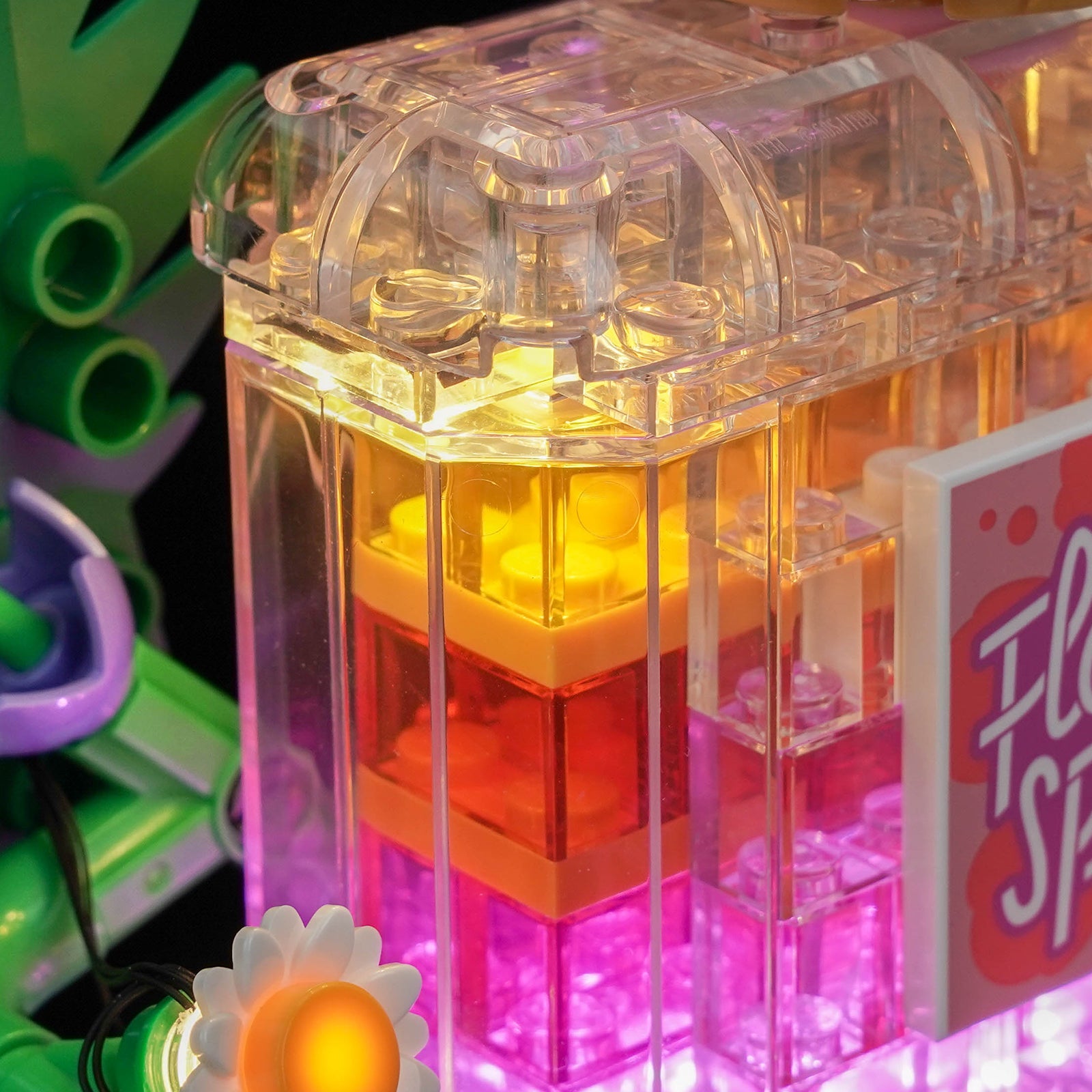 LED-Beleuchtungsset für LEGO® Creator 3-in-1 Blumendeko & Parfümflakon 31383 (Elite Edition)