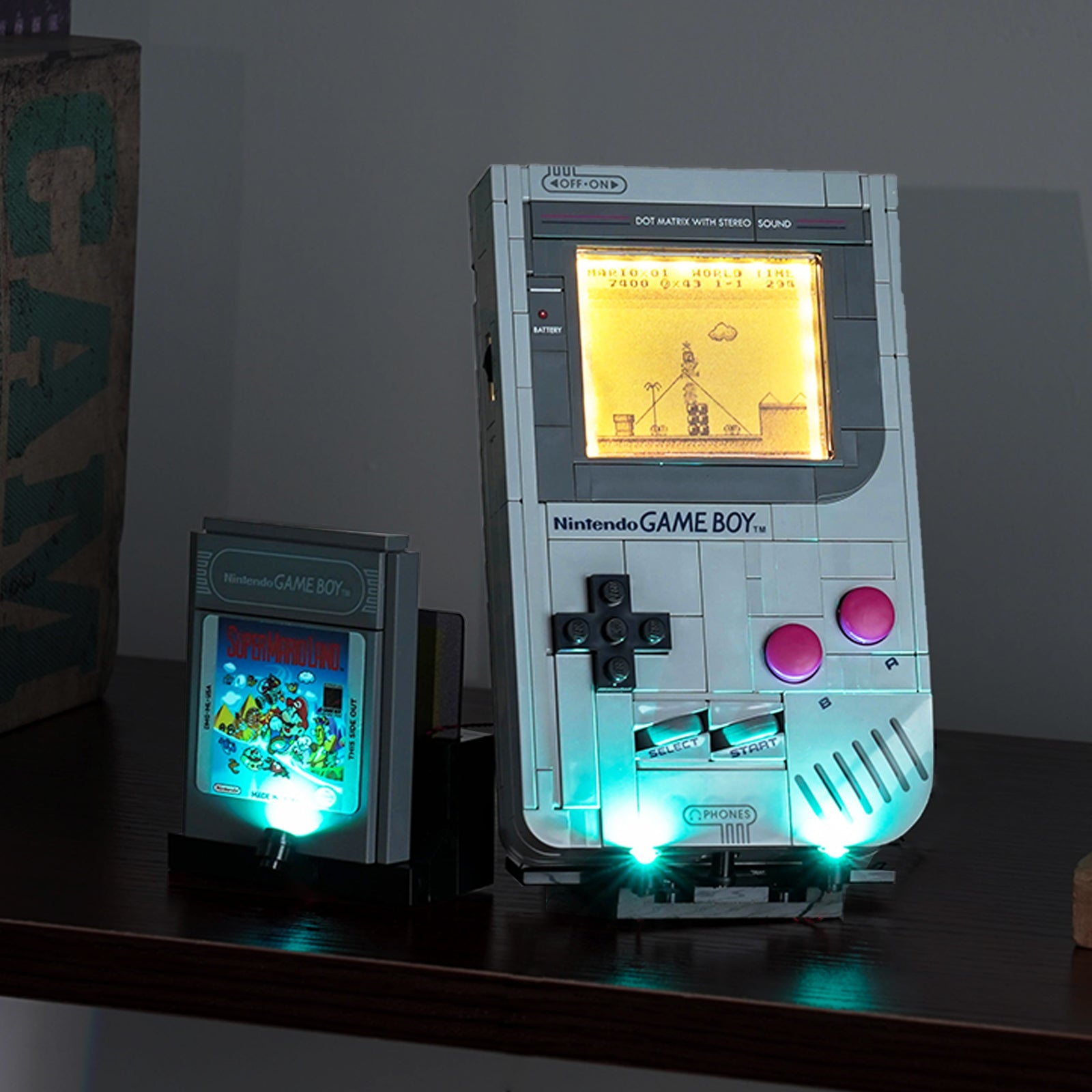 LED-beleuchtungsset für LEGO® Super Mario Game Boy™ 72046