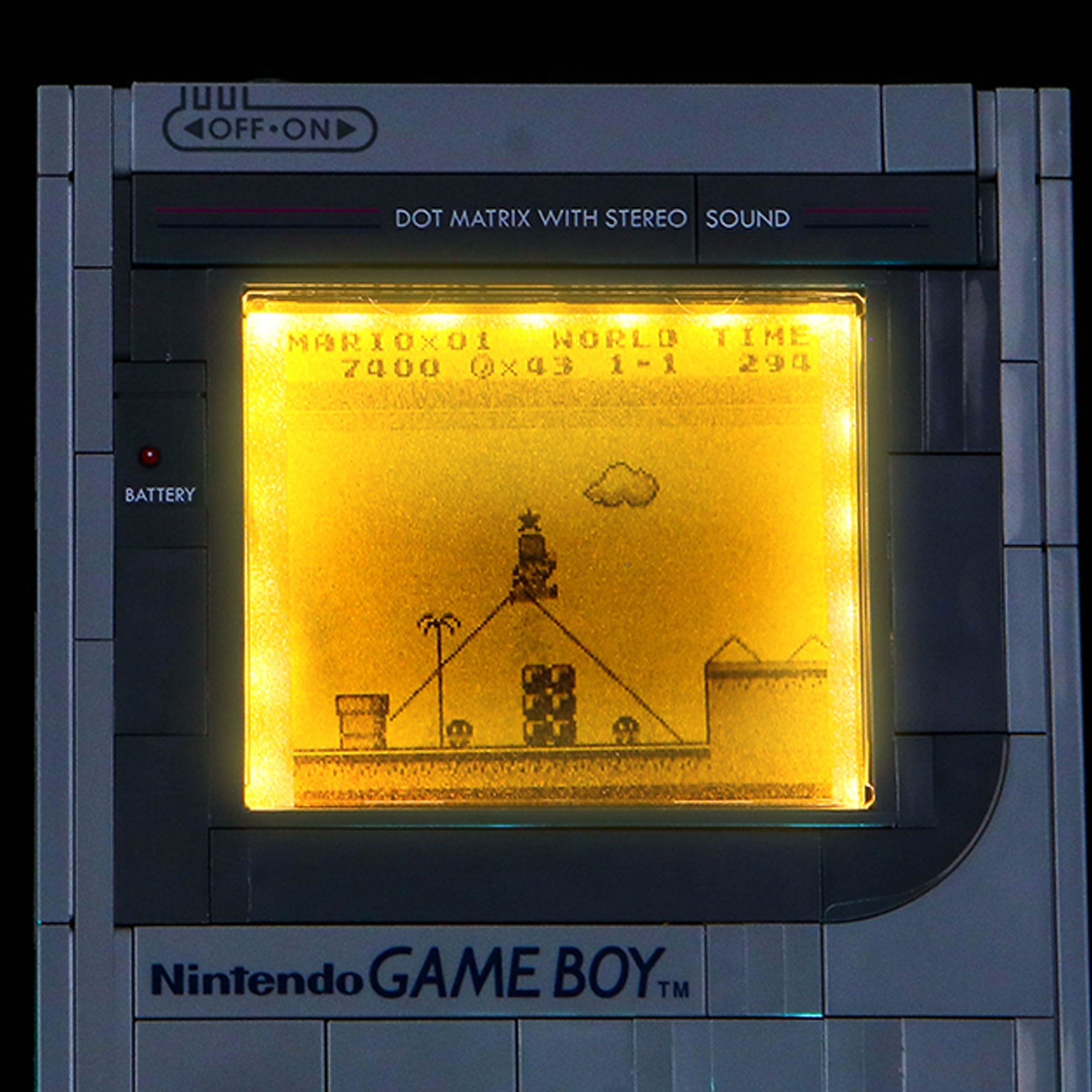 LED-beleuchtungsset für LEGO® Super Mario Game Boy™ 72046