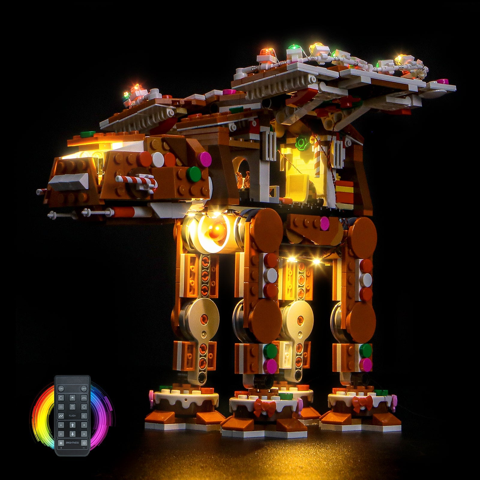 LED-beleuchtungsset für LEGO® Star Wars: Lebkuchen-AT-AT (40806)