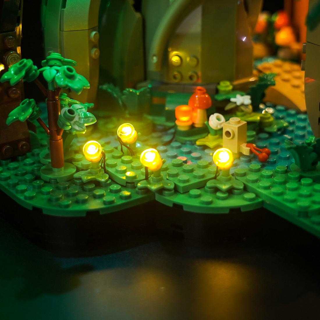 LED-beleuchtungsset für LEGO® The Legend of Zelda™ Great Deku Tree 2-in-1 77092