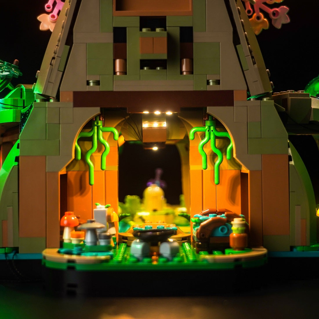 LED-beleuchtungsset für LEGO® The Legend of Zelda™ Great Deku Tree 2-in-1 77092