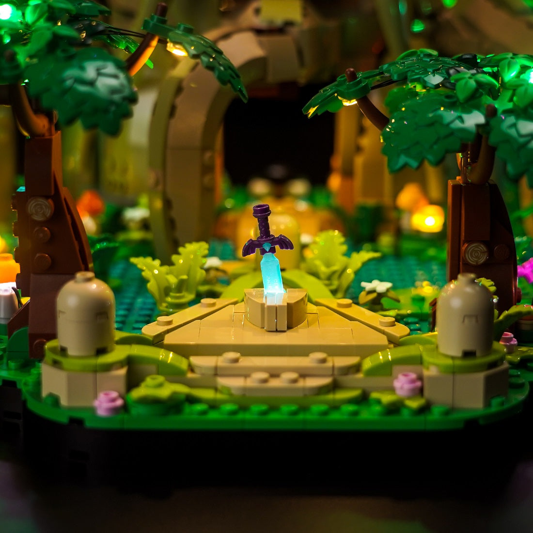 LED-beleuchtungsset für LEGO® The Legend of Zelda™ Great Deku Tree 2-in-1 77092