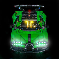 LED-Beleuchtungsset für LEGO® Technic Green Bugatti Chiron Pur Sport Hypercar 42241