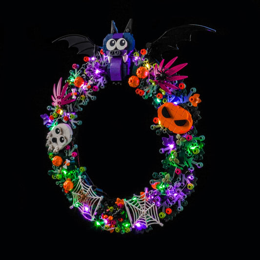 LED-Beleuchtungsset für LEGO® Halloween-Kranz (40825)